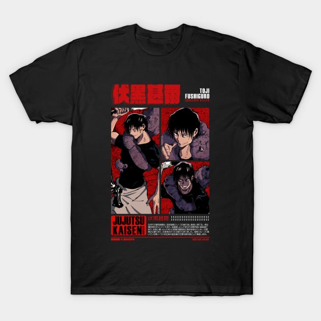 TOJI - The Sorcerer Killer | T-Shirt by Black Kitsune Argentina